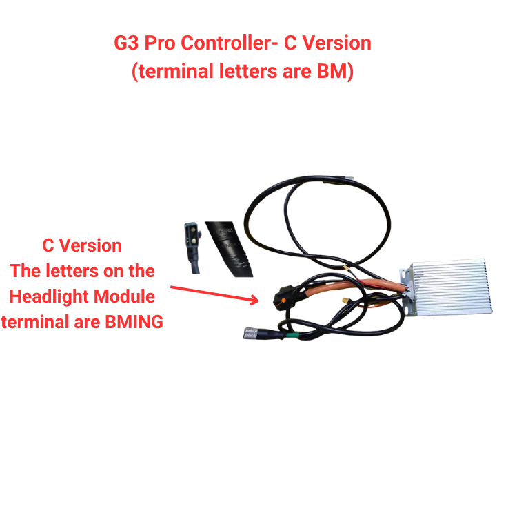 Controller G3 Pro - Versione C (le lettere del terminale sono BM)