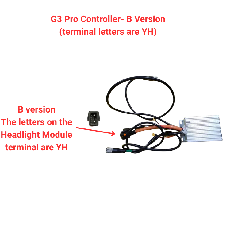 Controller G3 Pro - Versione B (le lettere dei terminali sono YH)