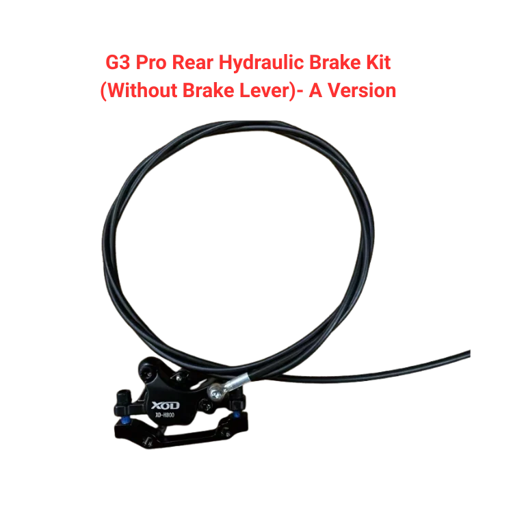 Kit freno idraulico posteriore G3 Pro (senza leva freno) - Versione A
