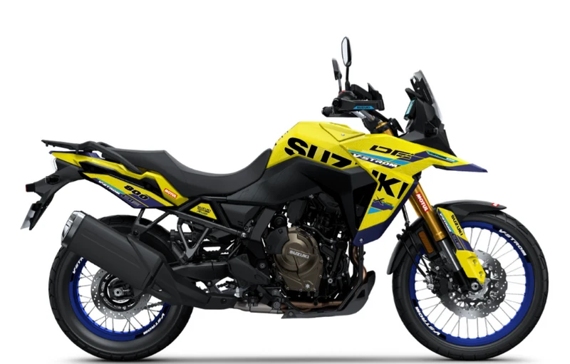 Kit adesivi V-Strom800DE YU1 Giallo - Blu