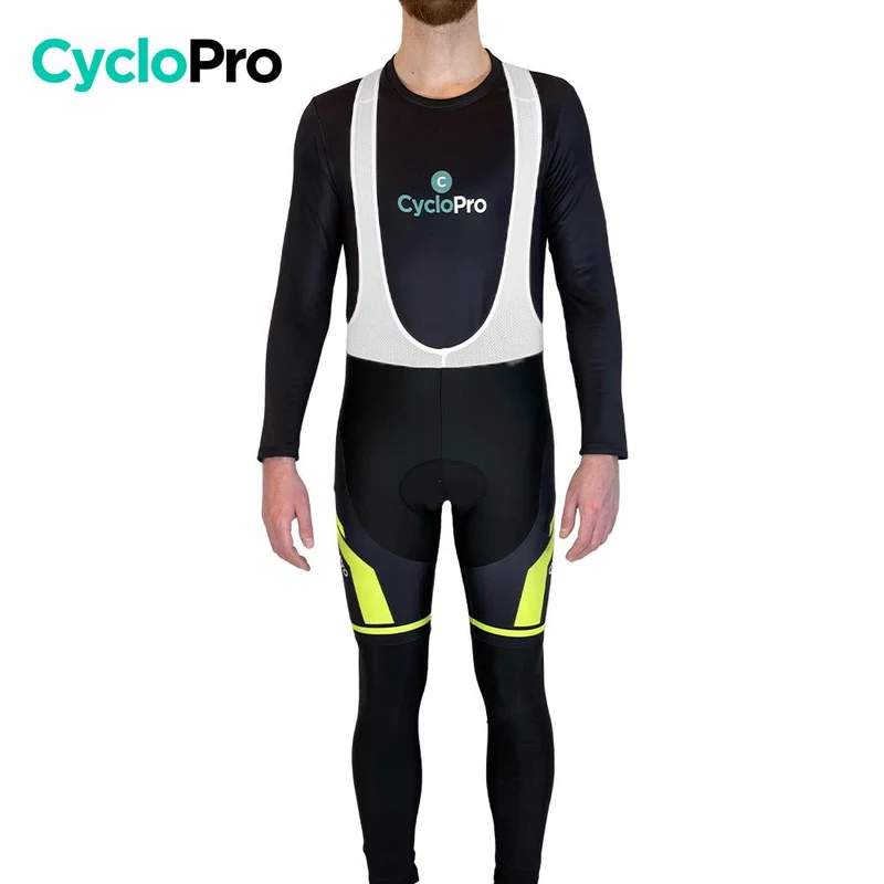 Ciclista termico giallo - Winter - Man - Destingock