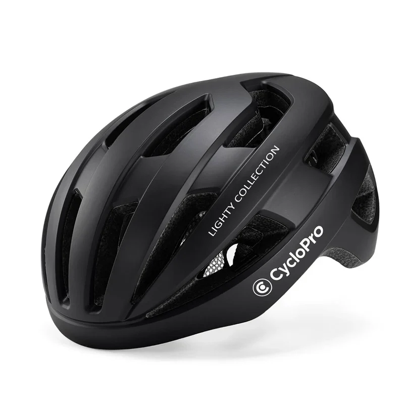 Casco per bici da strada nero - Lighty