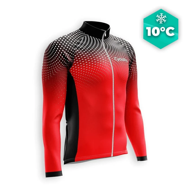 Jersey lungo per ciclismo autunnale - dimensione+