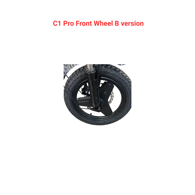 Ruota anteriore C1 Pro versione B