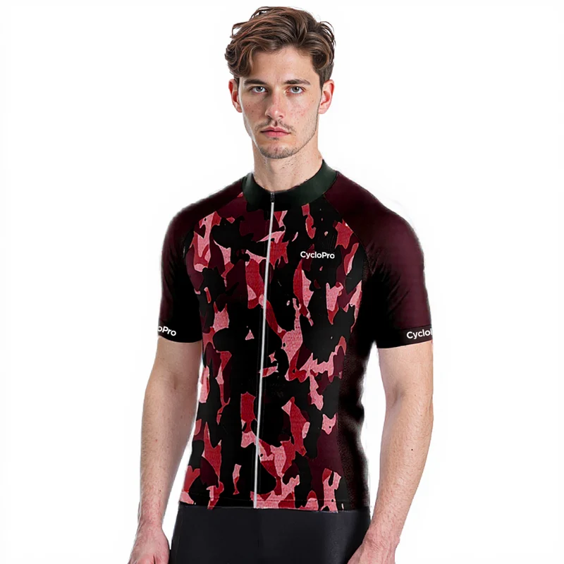 Red Route - Jersey Cicling Militaro+