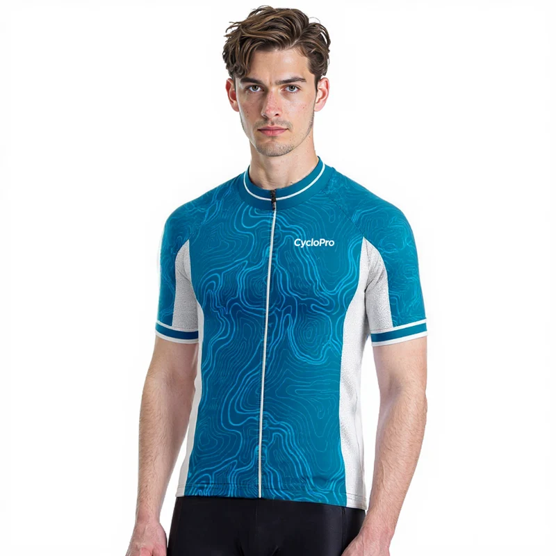 Blue - Fluidità+ maglia da ciclismo su strada blu