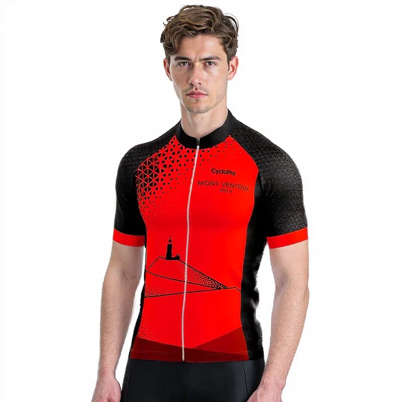 Cicling Jersey Mont Ventoux Rouge - Performance