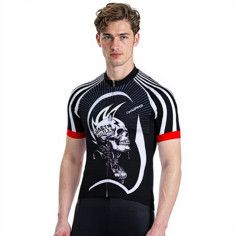 Jersey per ciclismo su strada - Rider del cranio
