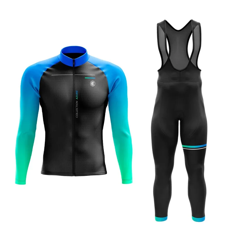 Outfit per ciclismo invernale - Azure Collection