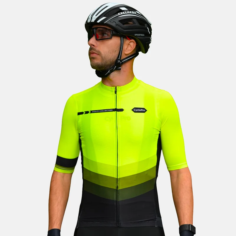 Maglia ciclistica gialla - agilità