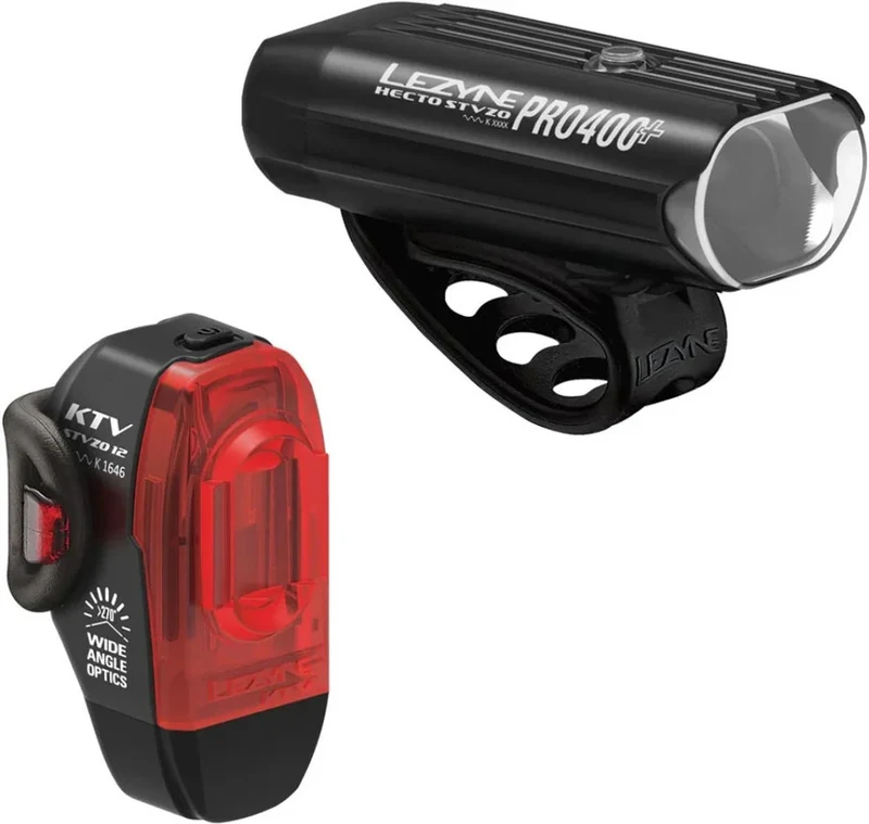 Lezyne Beleuchtungsset Hecto Drive Pro 400+ StVZO