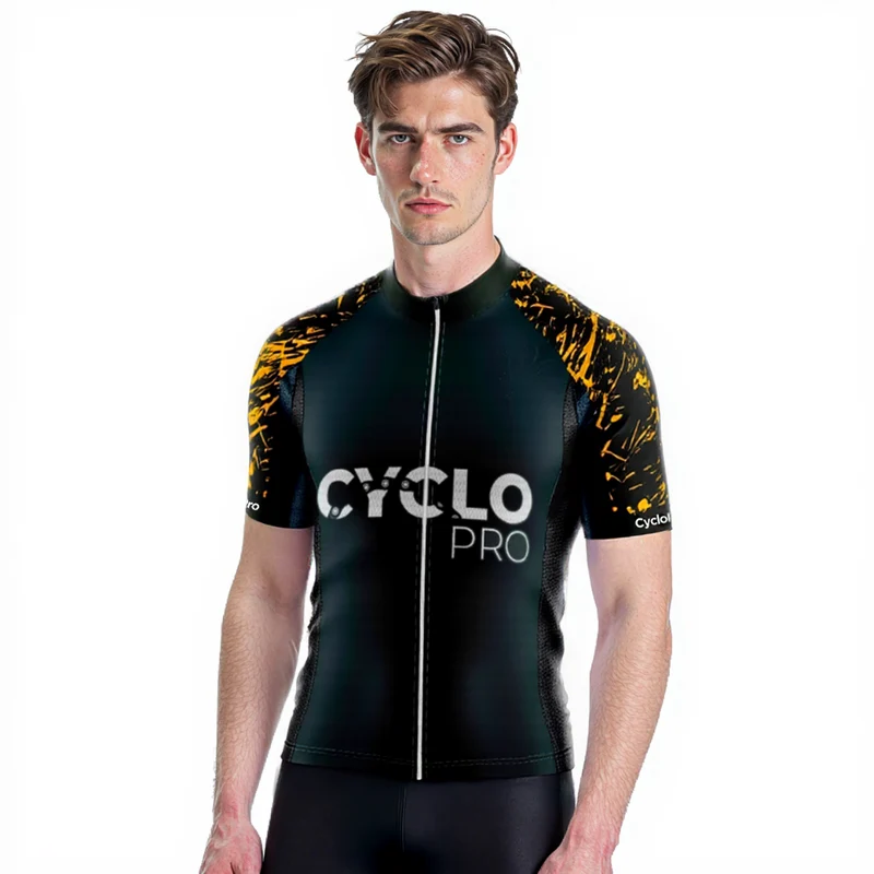 Jersey per ciclismo arancione - Ciclopro