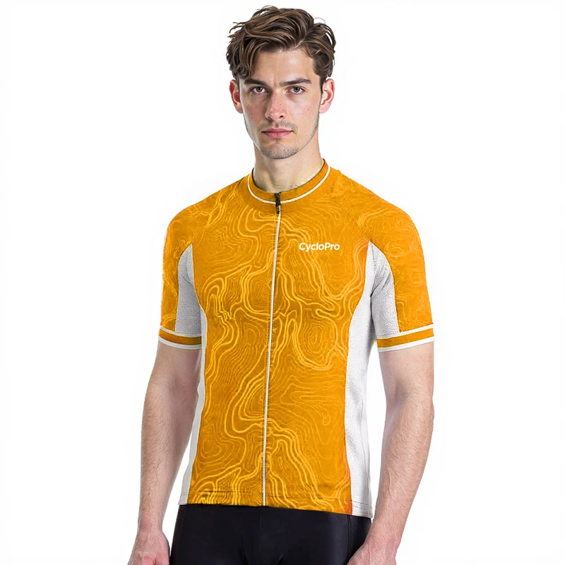 Jersey per ciclismo su strada gialla - Fluidità+