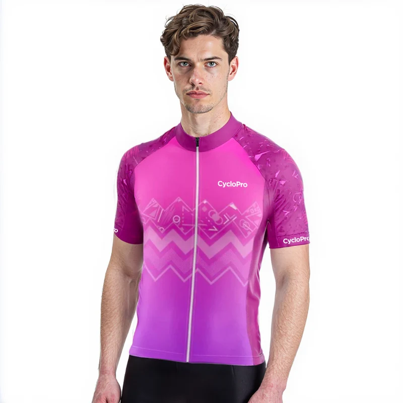 Purple Route - Wave+ Cycling Jersey