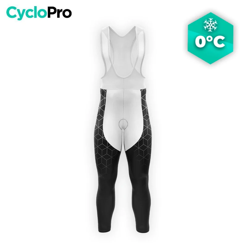 Ciclista invernale Inverno uomini / nero - cubico+ - destocking