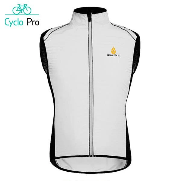 Giacca per ciclismo per vento e riflettente - Destockage