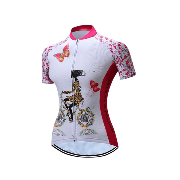 Maglia ciclistica femminile - Fleuri