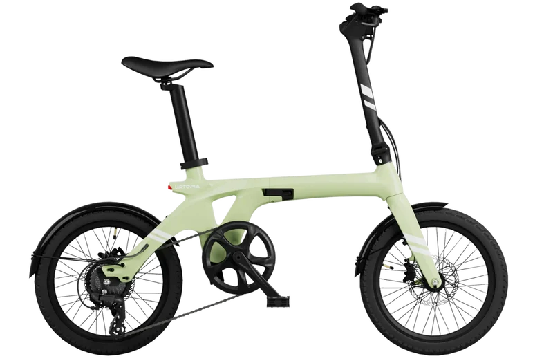 eBike Urtopia Carbon Fold 1 - Lime Green - In a Box