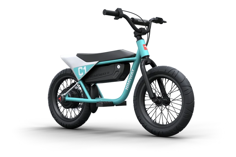 eBike Himiway C1 Kids - Cyan - In a Box