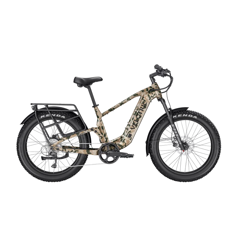 eBike Velotric Nomad 2X - High Step - Multi-Terrain Camo - In a Box