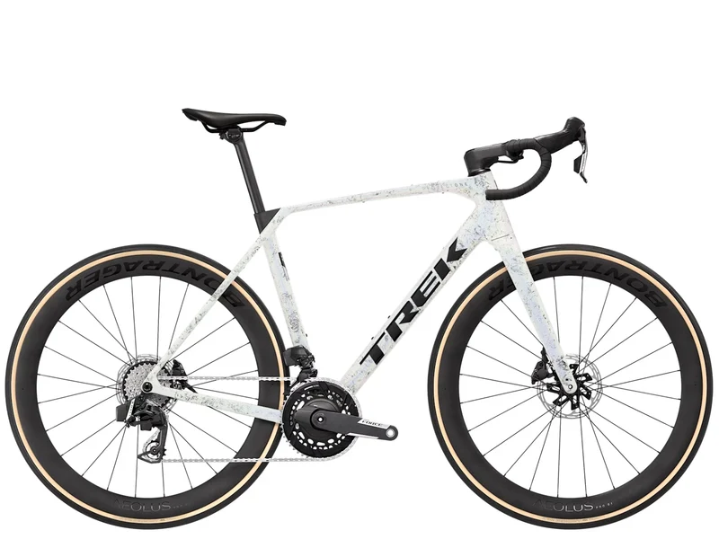 Trek Domane SLR 7 AXS Gen 5 Pearl/Silver Marble 2027