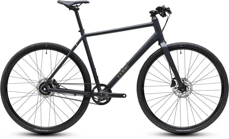 Cube Nulane Deluxe EXC grey´n´chrome 2027