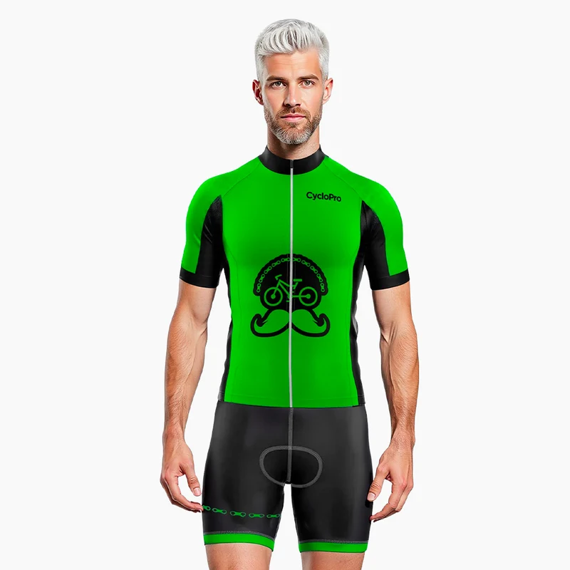 Outfit per ciclismo verde - Flower of Age