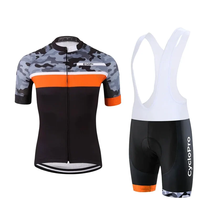 Ciclista di rotta arancione - Camoride