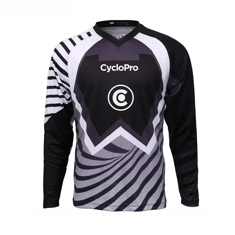 Maglia da montagna da uomo manica grigia e bianca grigia | Agilitymax