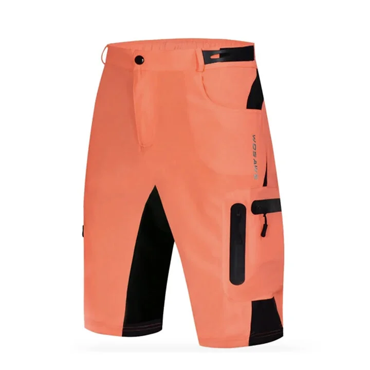Shorts per mountain bike da uomo arancione | Agilitymax