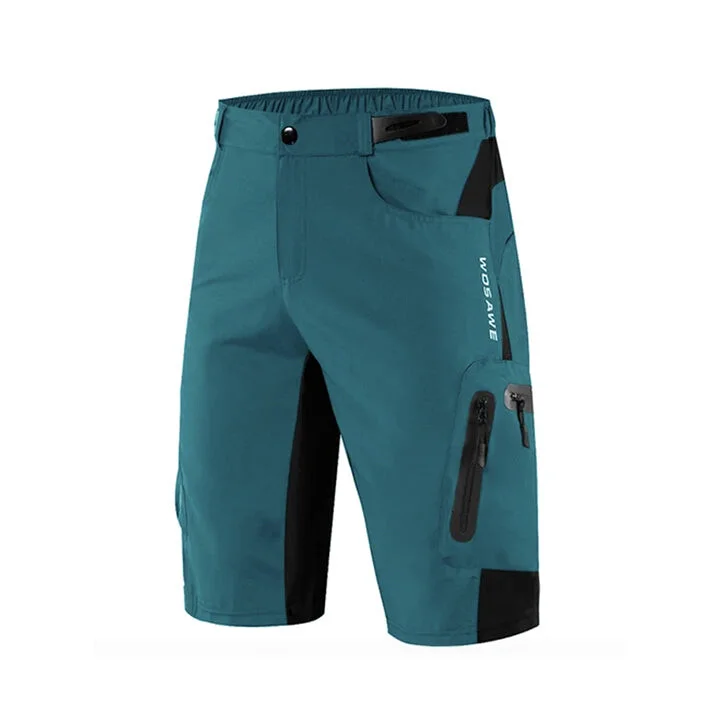 Shorti blu per la mountain bike maschile | Agilitymax