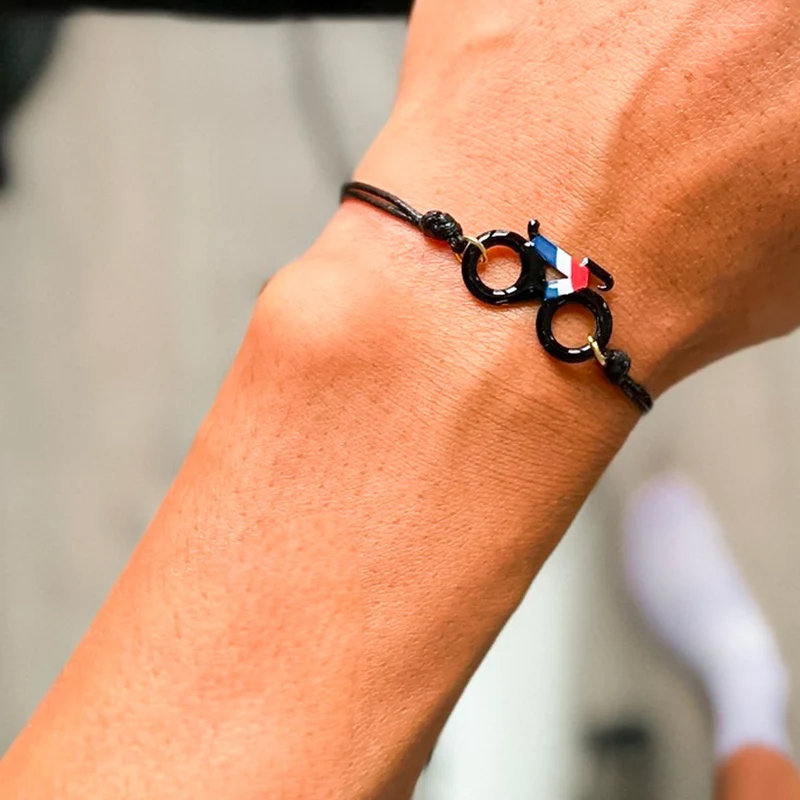 Bracciale in bici France - Black Edition