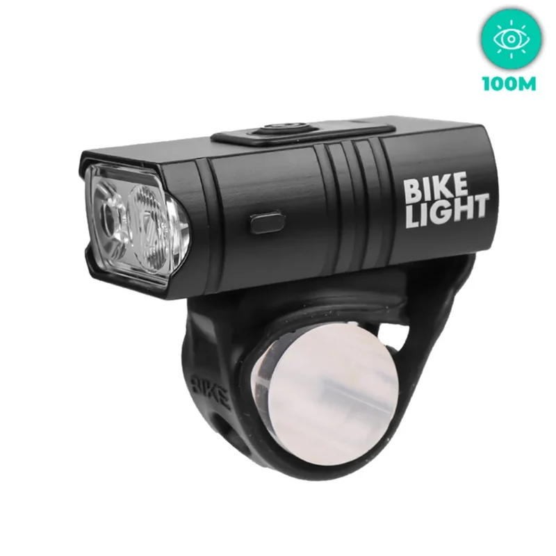 Compatto+ lampada da bici anteriore - ciclista / mountain bike