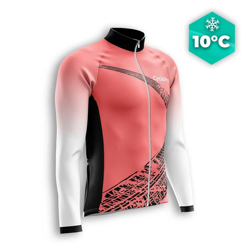 Jersey lungo per ciclismo autunnale - Trace+