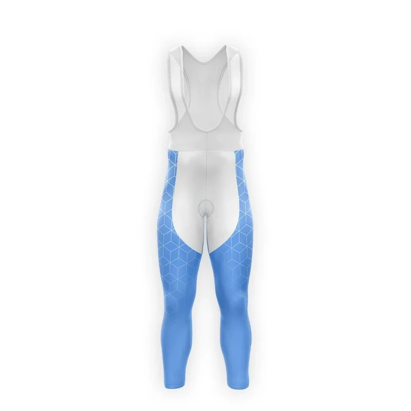 Autumn Blue Man Cyclist - Cubic+