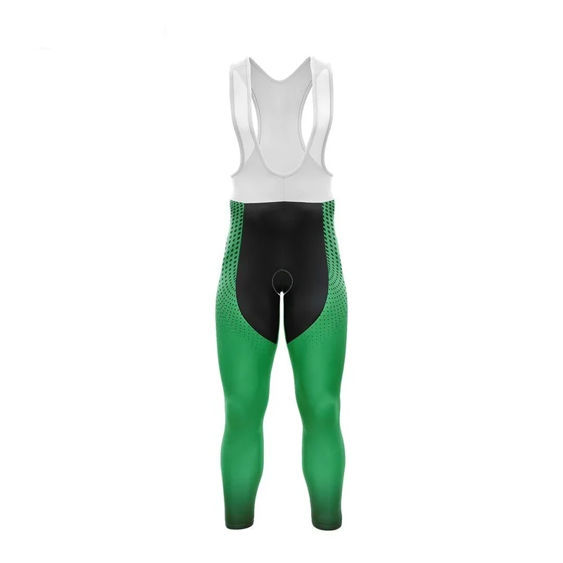 Ciclista umano verde autunno - dimensione+