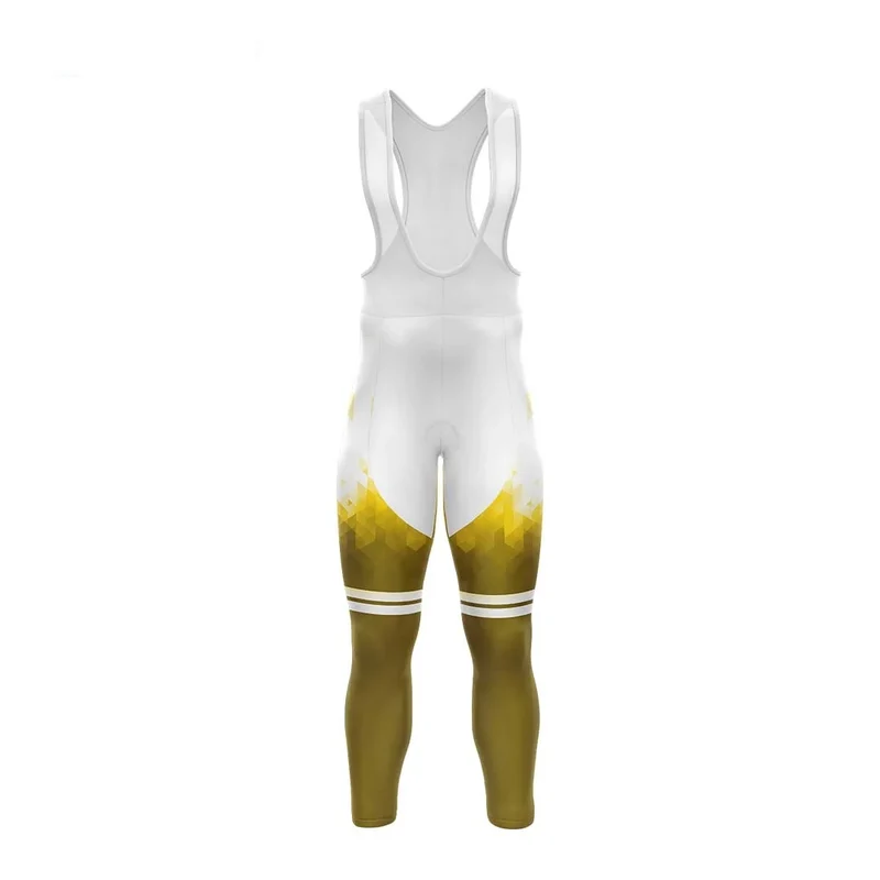 Ciclista di uomo giallo autunnale - Crystal+