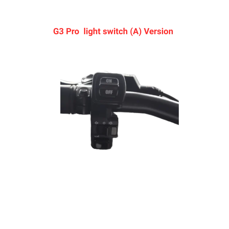 Interruttore luce Kukirin G3 Pro versione (A)