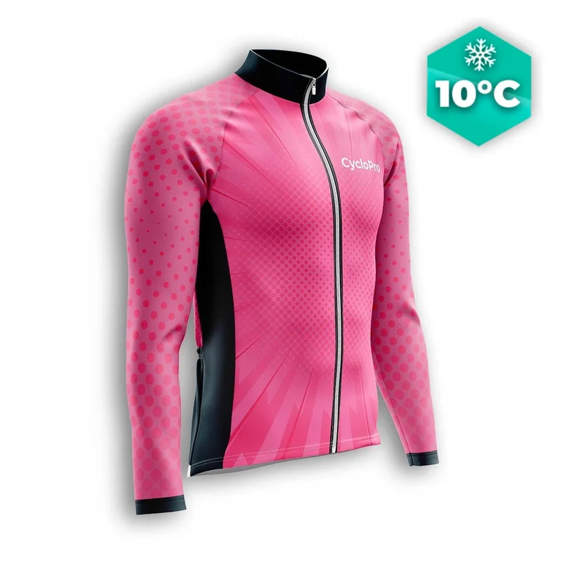 Jersey Pink a lungo ciclismo - Speed+