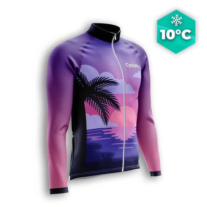 Fall di maglia ciclistica lunga - Rilassati+