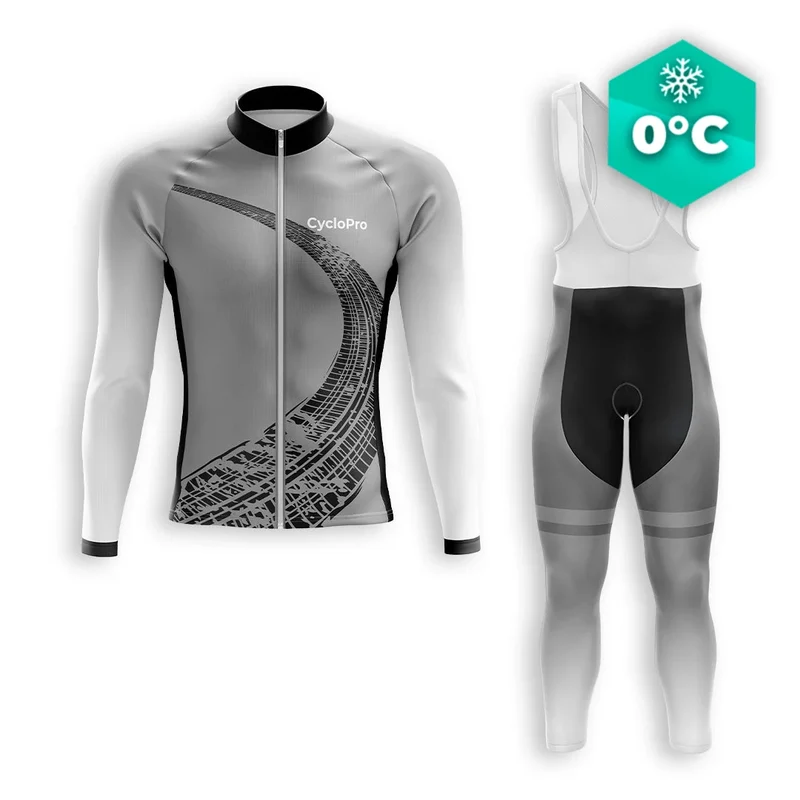 Outfit per ciclismo invernale Grey - Trace+