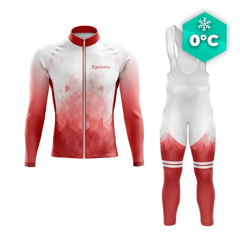 Outfit ciclistico invernale di Red Man - Crystal+