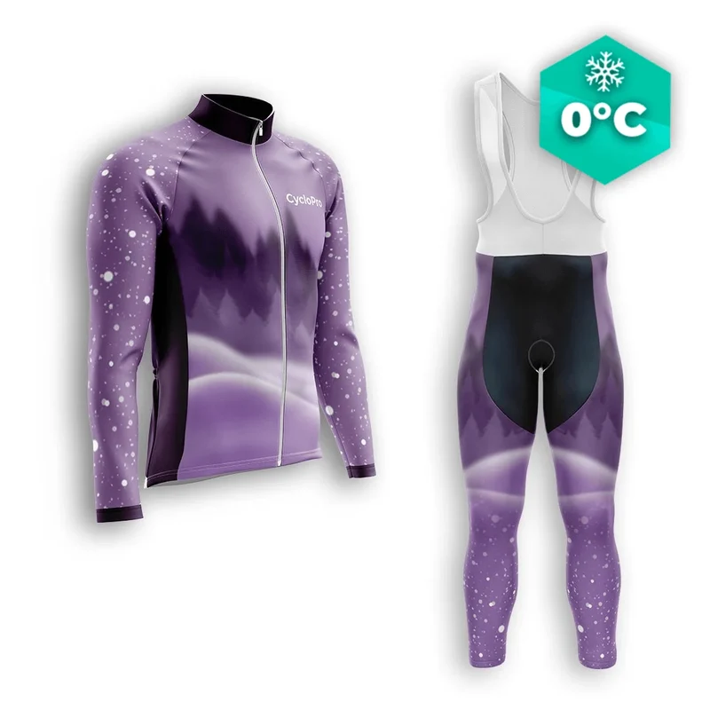 Violet per ciclismo invernale - Snow+