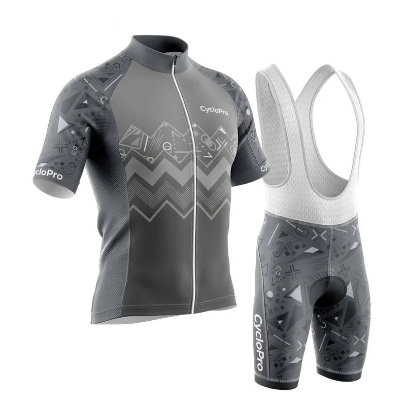 Abito ciclistico estate grigio - onda+