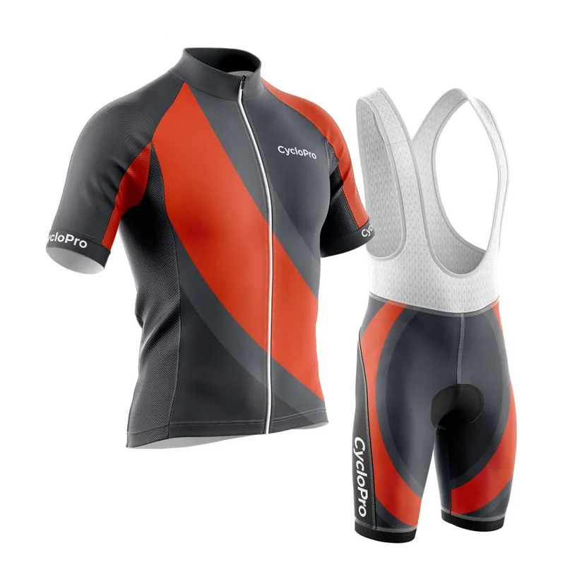 Abito per ciclismo arancione - Gladiatore+