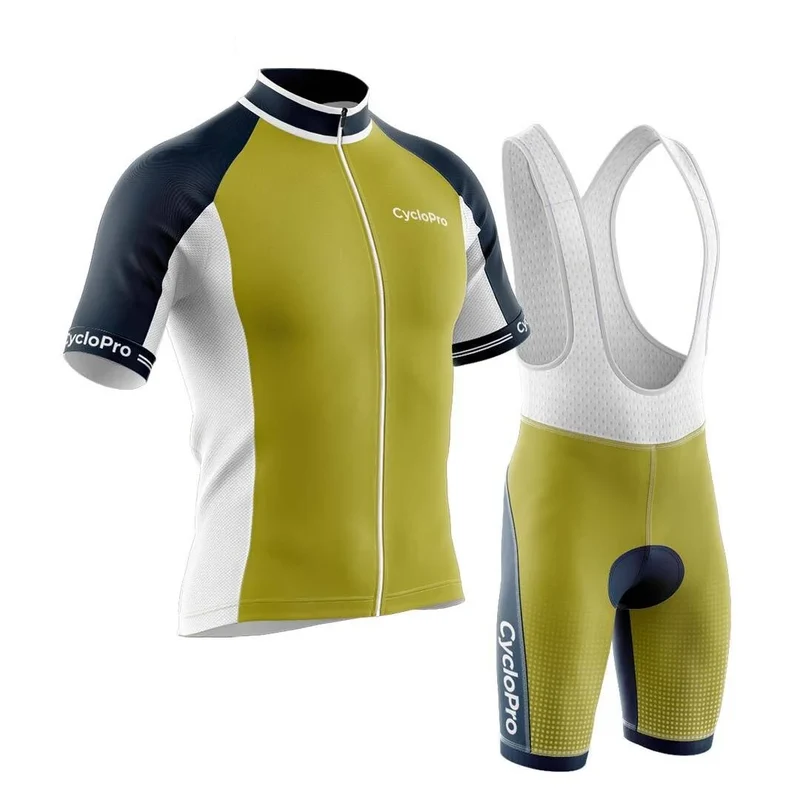 Cycling Outfit Summer Man Yellow - Uni+