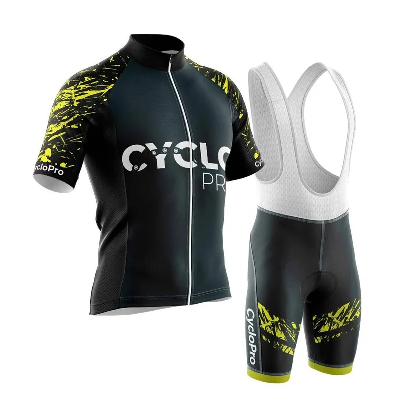 Abito ciclismo estivo giallo - ciclopro+
