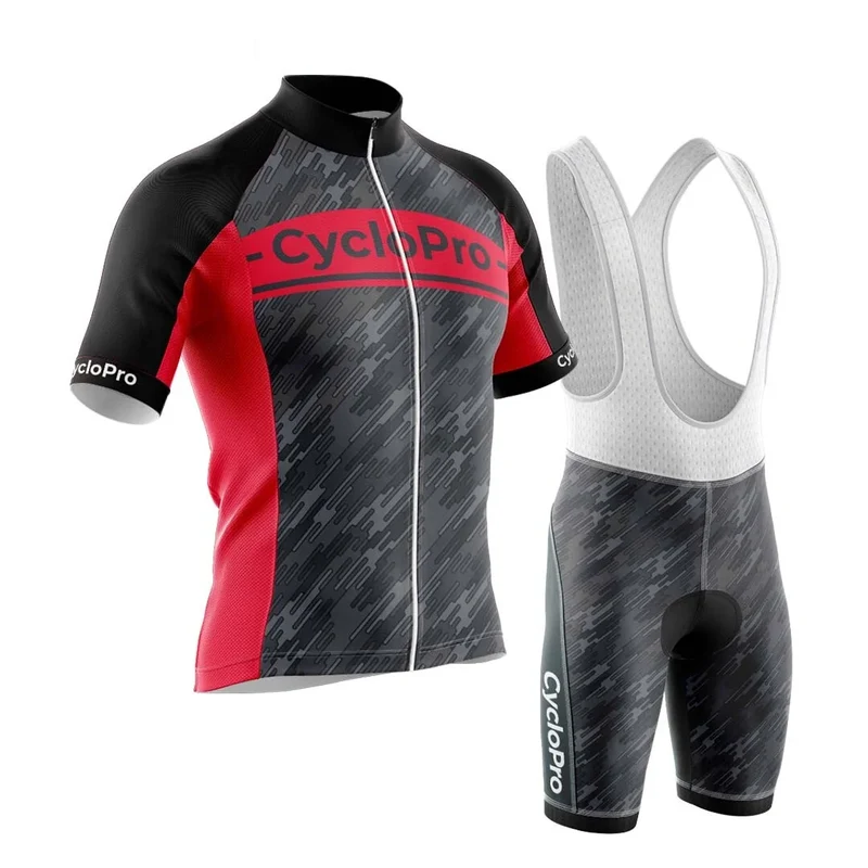 Red Man Cycling Outfit - Wind+