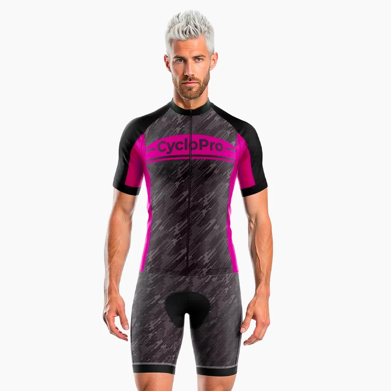 Outfit per ciclismo per uomo rosa - Vento+