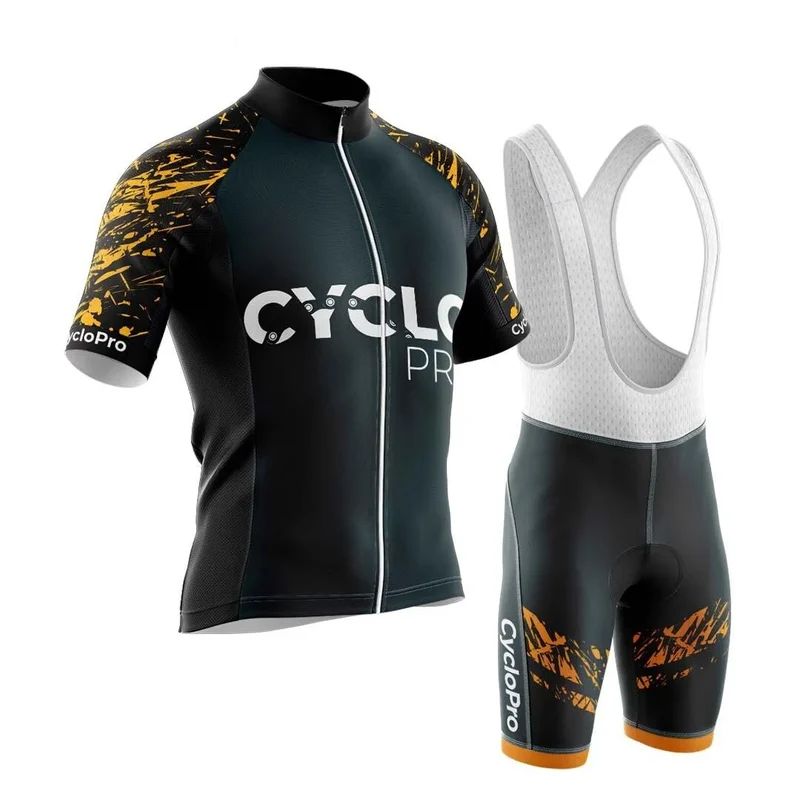 Abito per ciclismo arancione - Ciclopro+